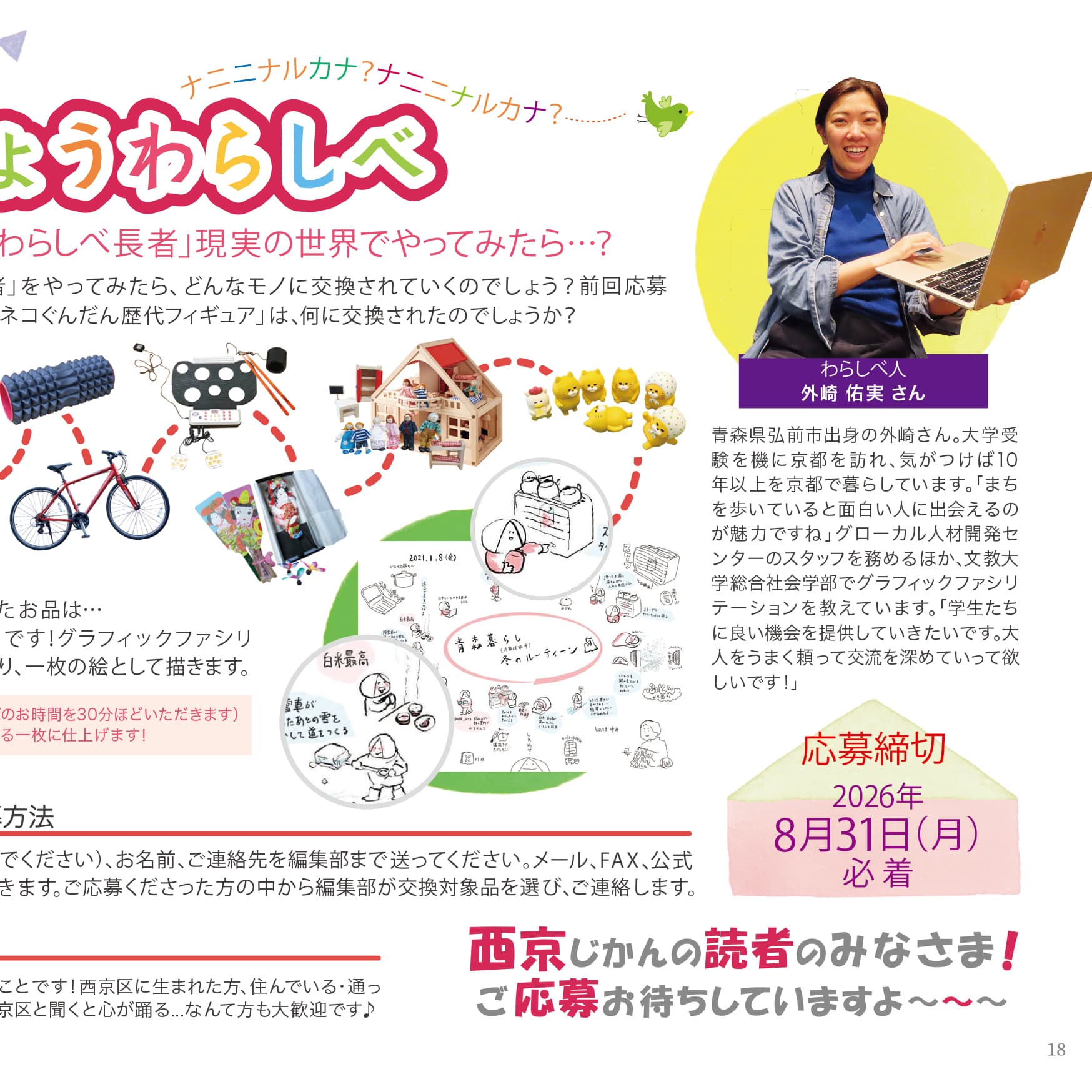 P.18 にしきょうわらしべのイメージ
